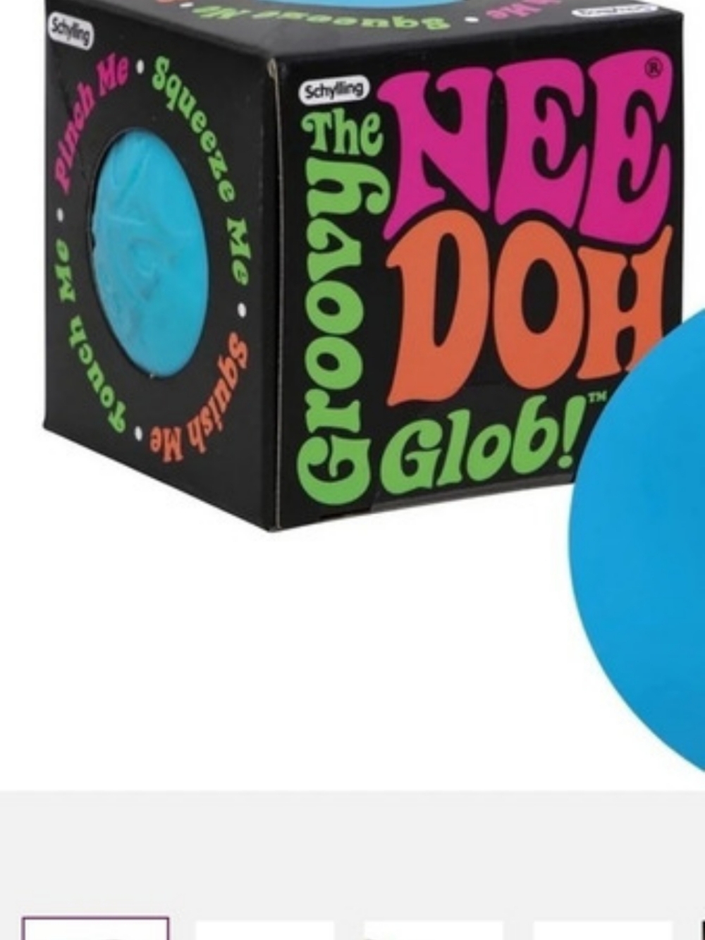 Needoh Groovy Glob Color Changing Gloob! Color Changing Gloob! Toy